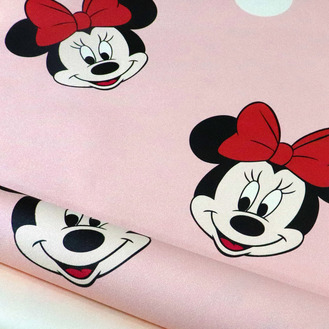 Papel de Parede Infantil Minnie - Medidas: 10 metros x 53 cm
