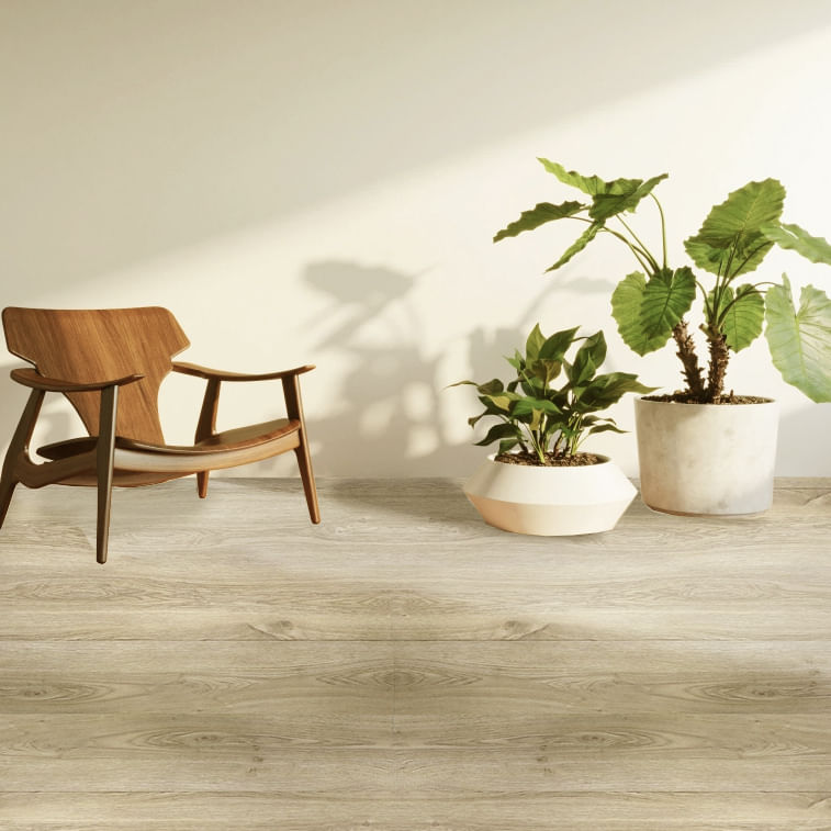 Piso Vinílico Stilo Madeira Marfim 121,9 x 22,8 cm- 1m²
